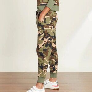 Veronica Beard Preslee Camo Sweatpant in Army Multi - Size M